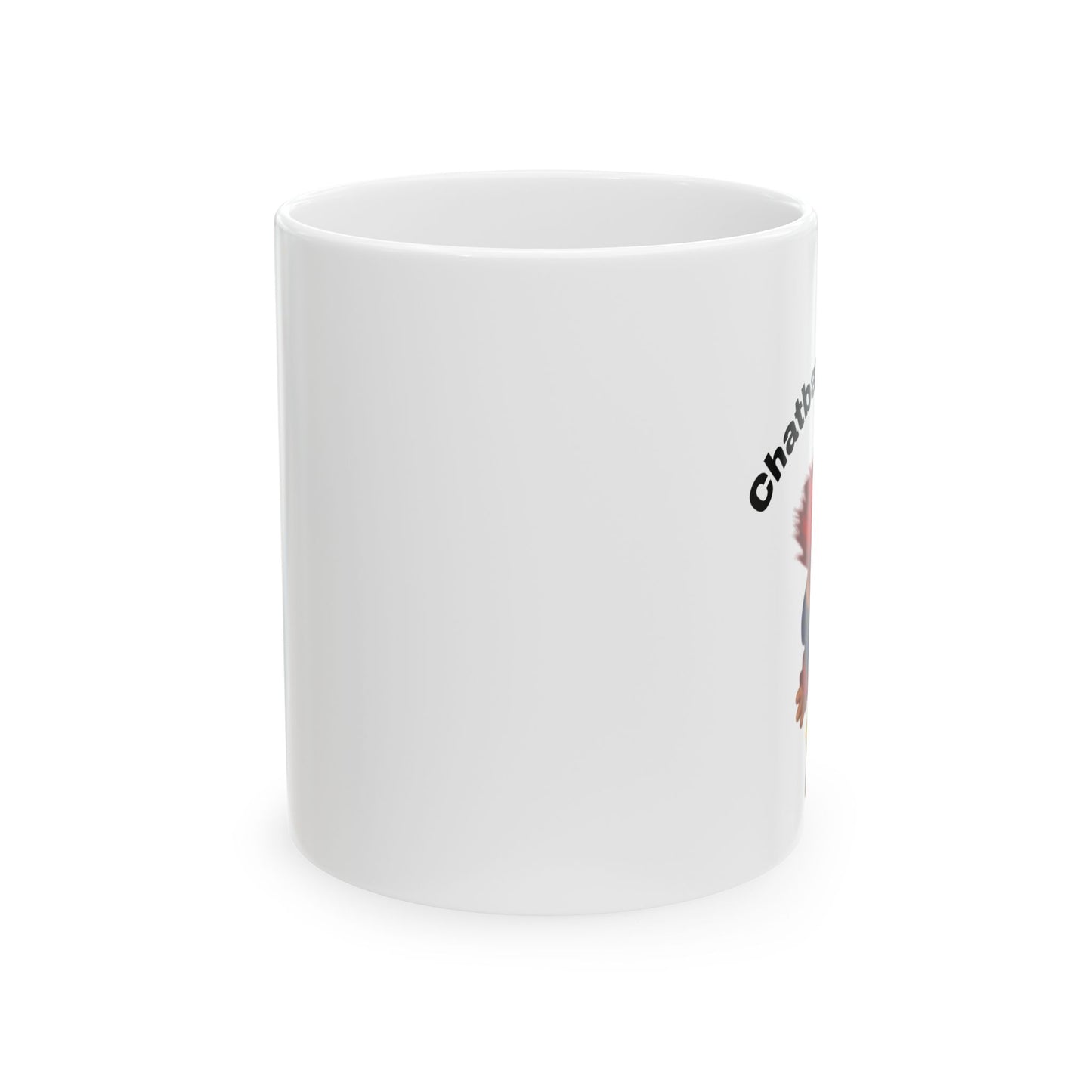 Whimsical Troll Ceramic Mug - Fun Drinkware for Kids & Adults