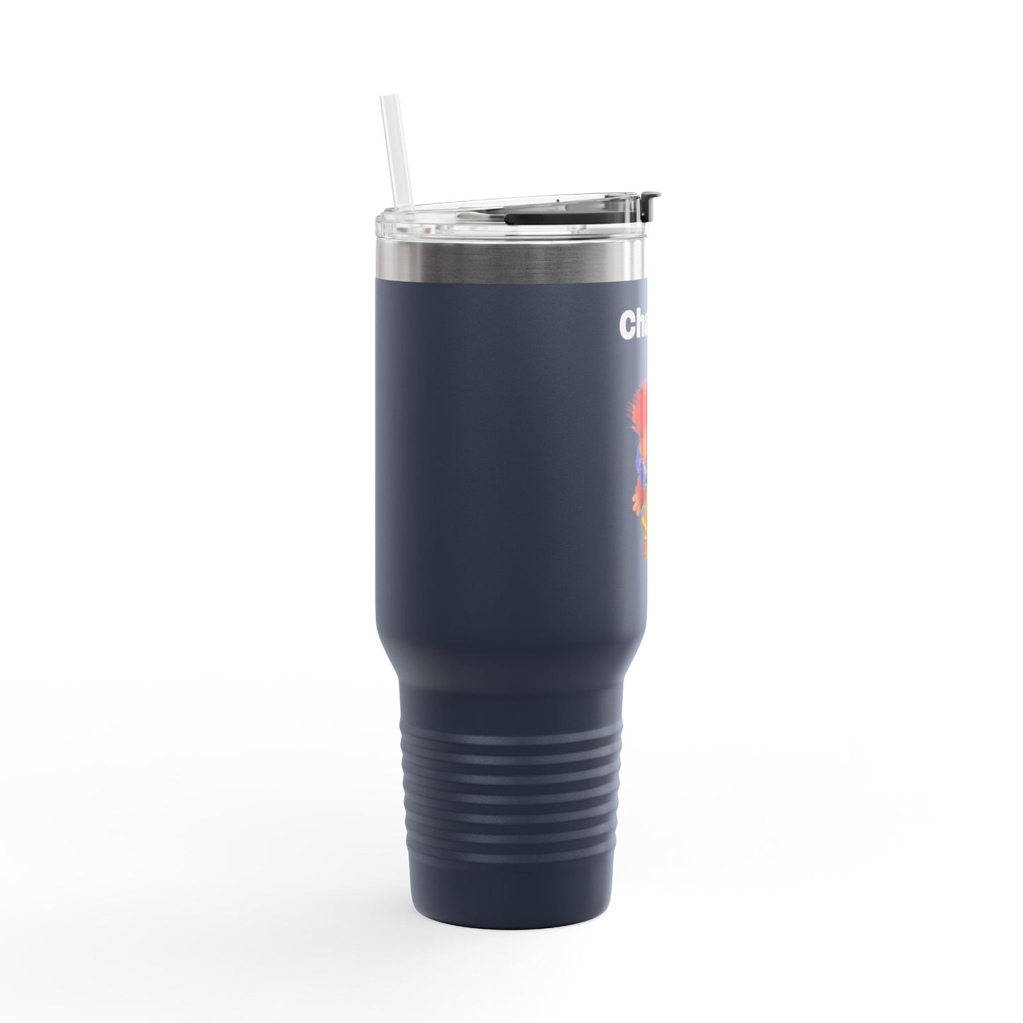 Chatban Insulated Travel Mug - Colorful Design for On-the-Go Enjoyment