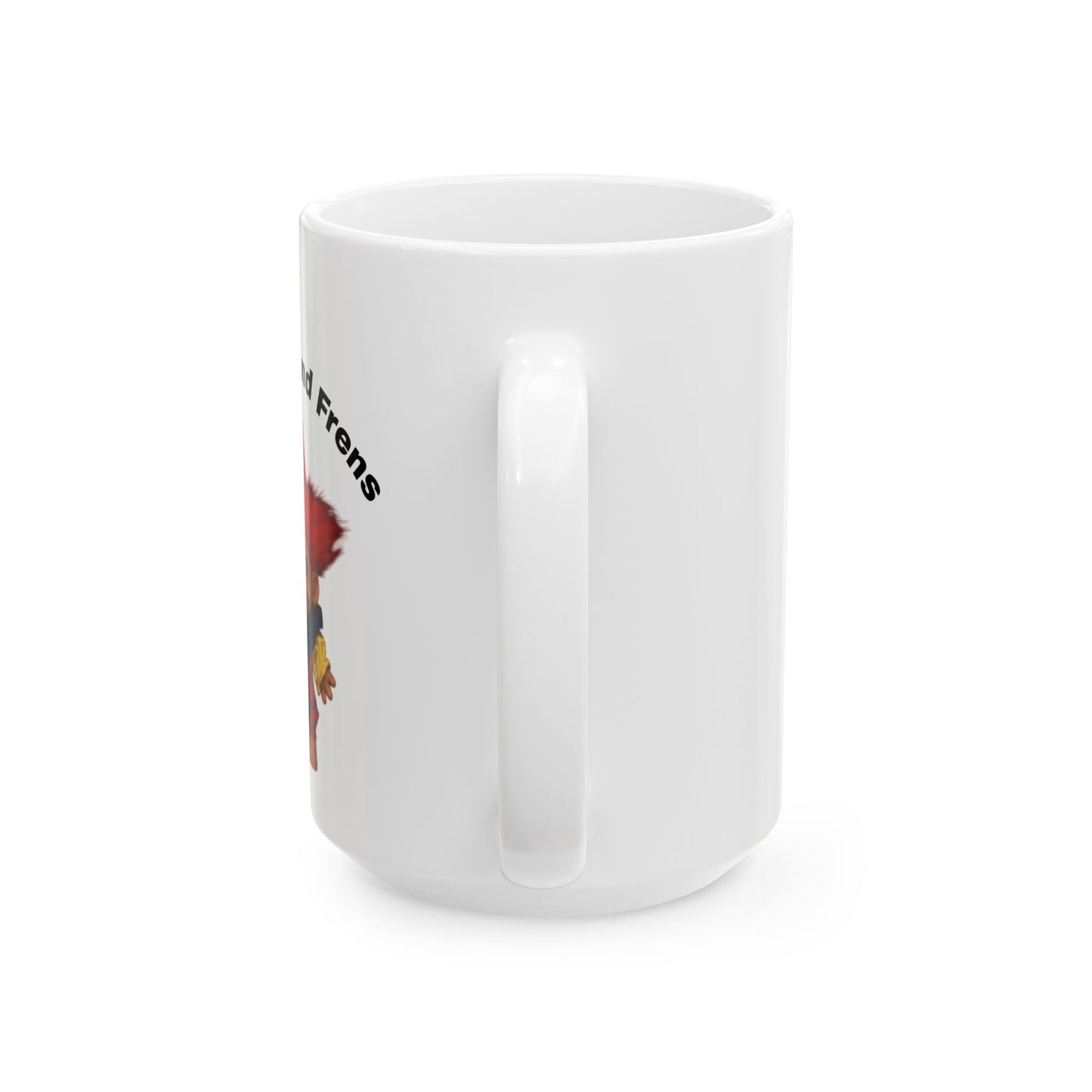 Whimsical Troll Ceramic Mug - Fun Drinkware for Kids & Adults