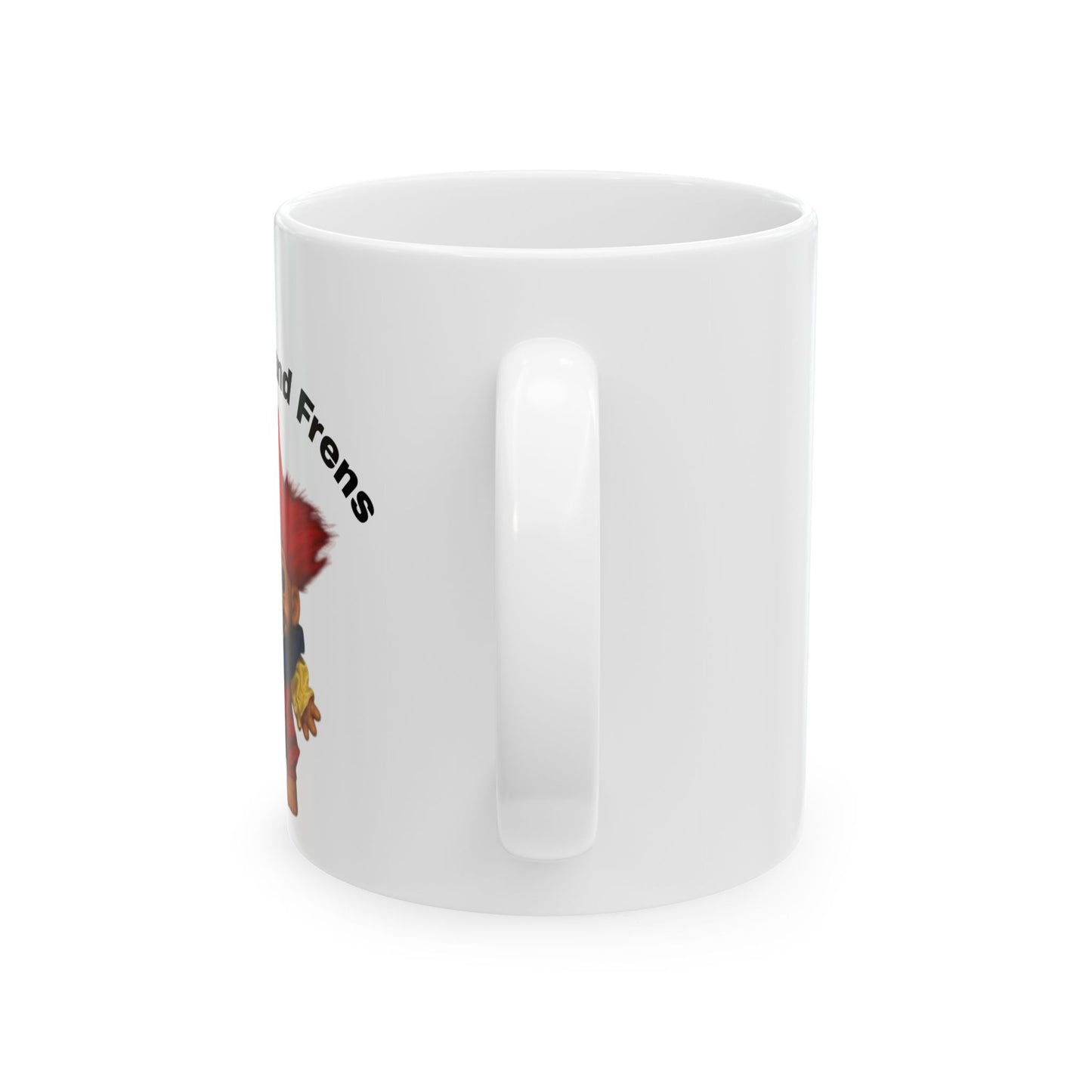 Whimsical Troll Ceramic Mug - Fun Drinkware for Kids & Adults
