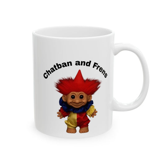 Whimsical Troll Ceramic Mug - Fun Drinkware for Kids & Adults