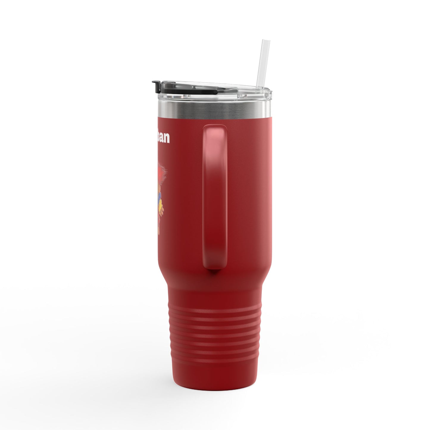Chatban Insulated Travel Mug - Colorful Design for On-the-Go Enjoyment